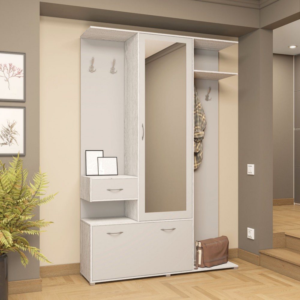 Прихожая Грета (артвуд светлый/пепельный)